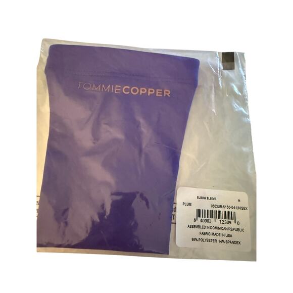 Tommie Copper Recovery Vitality Elbow Sleeve, Purple, Size Medium, NWT - Picture 1 of 3